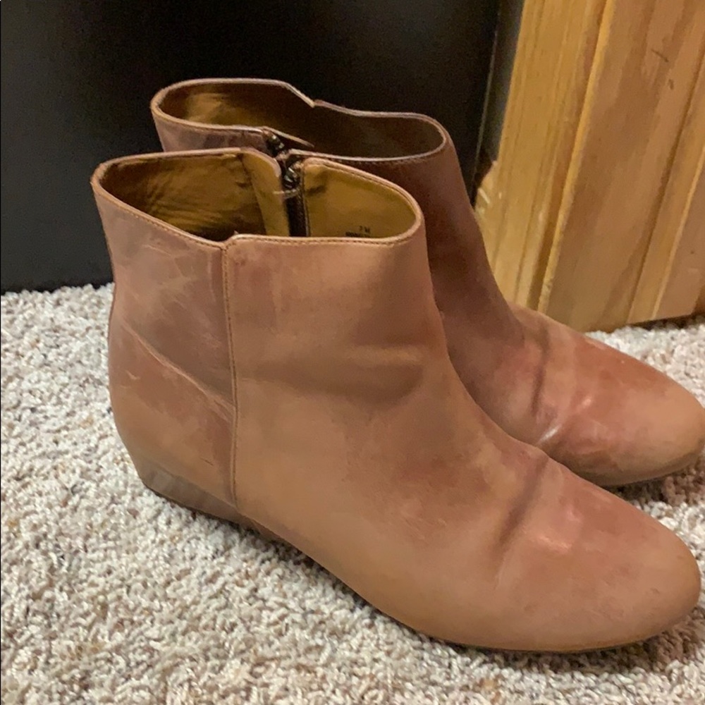 Nine West Brown Booties